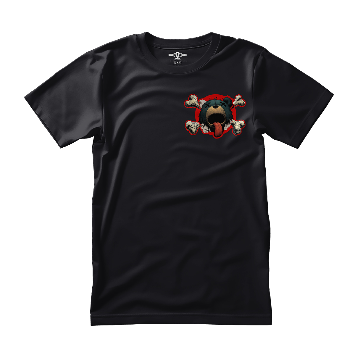 Black Bear • Help The Bear • T-Shirt - Image 3
