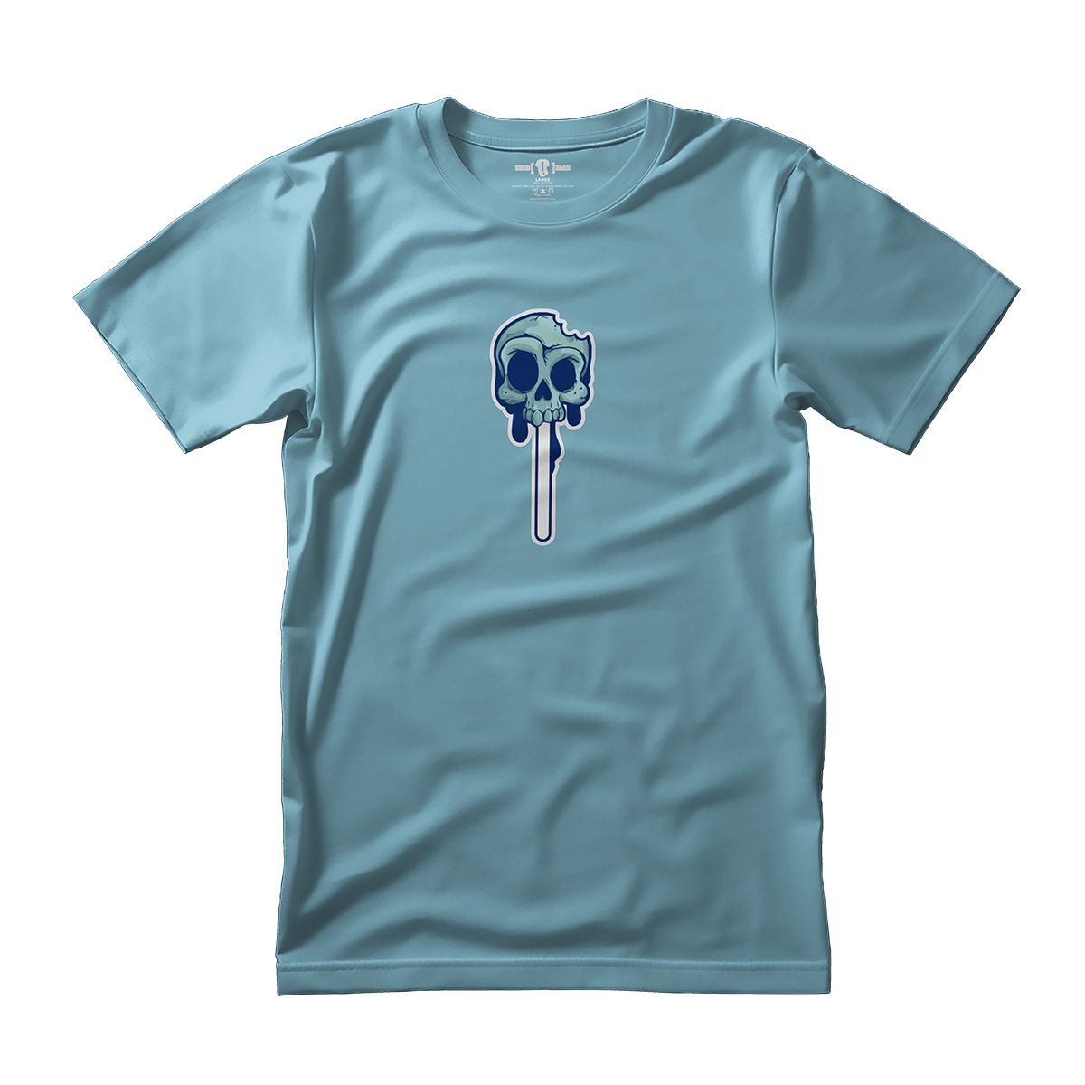 Cotton Candy • Sugar Skull • T-Shirt - Image 3