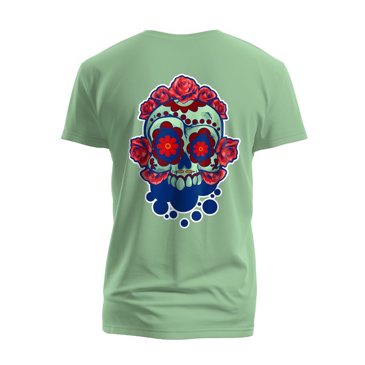 Mint Chocolate • Sugar Skull • T-Shirt - Image 3