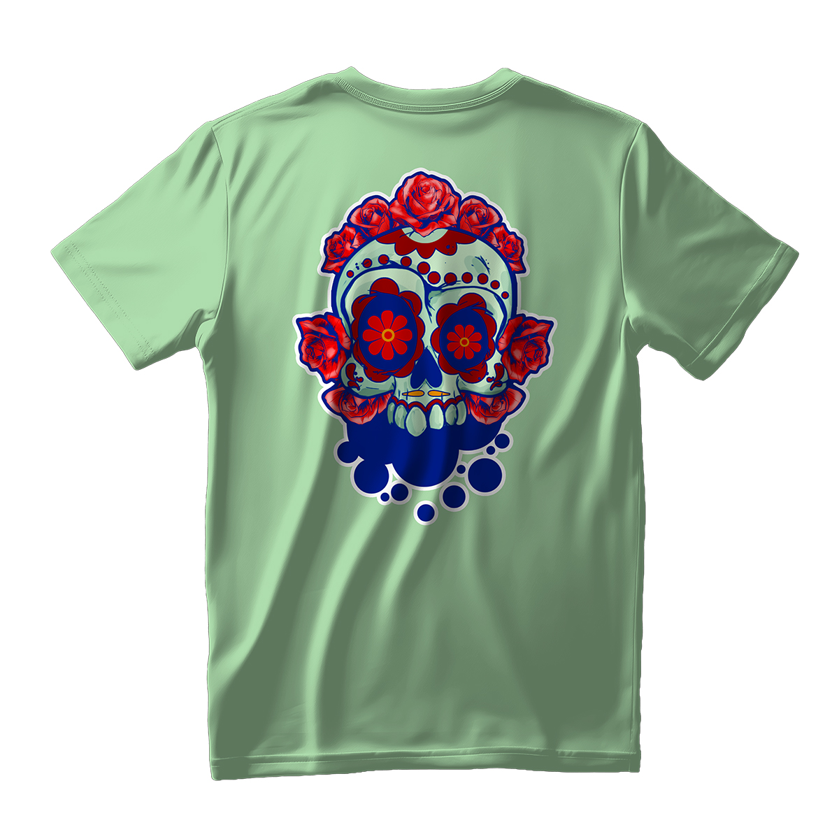 Mint Chocolate • Sugar Skull • T-Shirt - Image 5